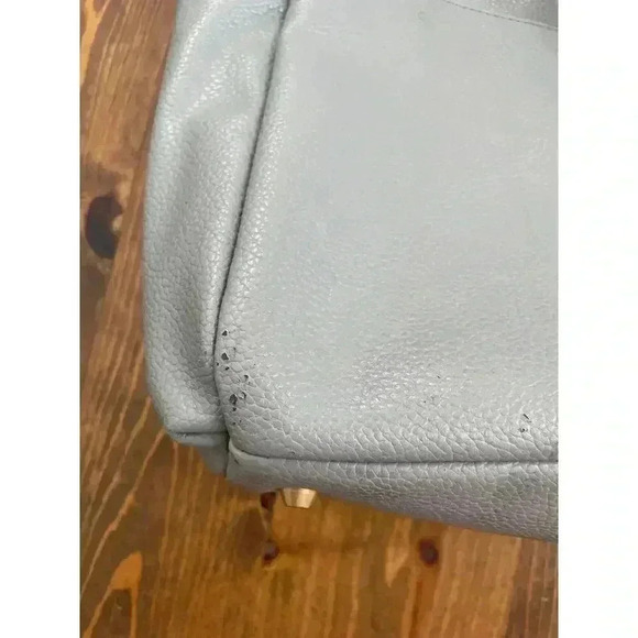 Freshly Picked Vegan Leather Water Resistant Classic Carryall in Stone - Picture 8 of 11